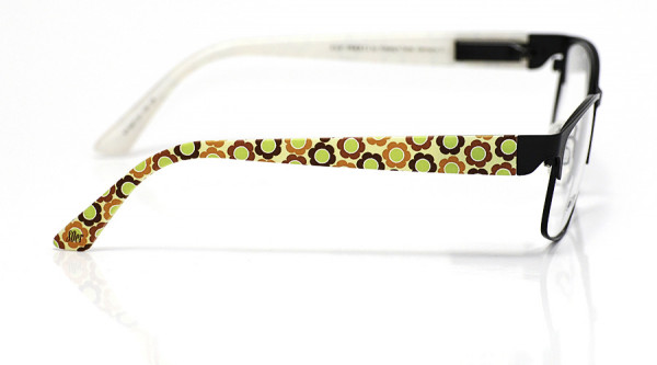 eye:max Wechselbügel 5871.01 Kunststoff Blümchen 70er orange 135mm