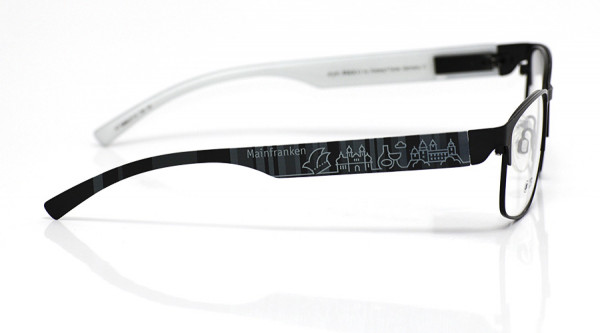 eye:max Wechselbügel 5896.0114 Kunststoff Mainfranken schwarz 138mm