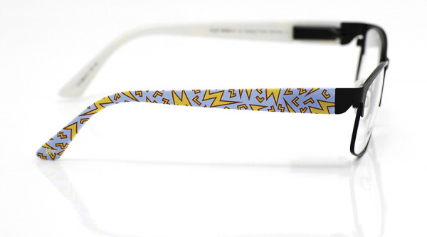 eye:max Wechselbügel 5864.01 Kunststoff Flash 80er blau gelb 135mm