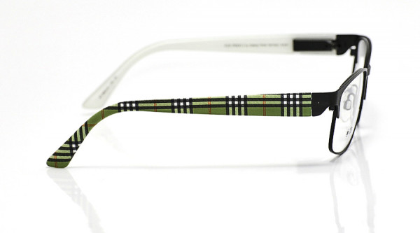 eye:max Wechselbügel 5653.01 Kunststoff schwarz grün karo 135mm