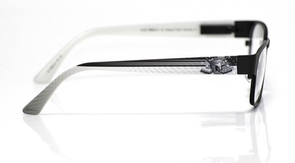 eye:max Wechselbügel 5558.16 Kunststoff Eishockey Helm schwarz weiß 135mm
