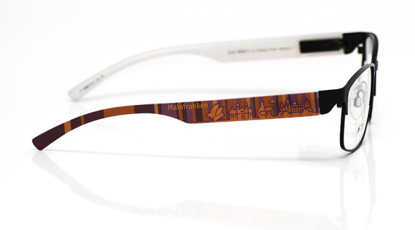 eye:max Wechselbügel 5896.0116 Kunststoff Mainfranken rot lila 138mm