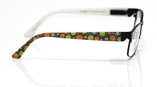 eye:max Wechselbügel 5866.01 Kunststoff Kringelkreise 60er orange grün 135mm