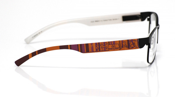 eye:max Wechselbügel 5876.06 Kunststoff Sylt rot lila 138mm