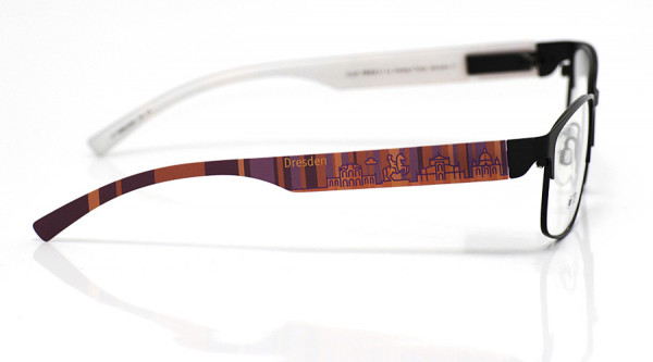 eye:max Wechselbügel 5896.0066 Kunststoff Dresden rot lila 138mm