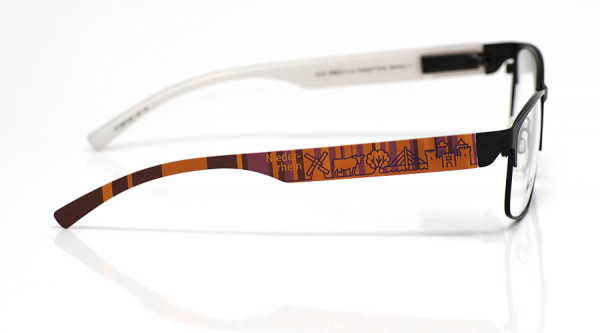 eye:max Wechselbügel 5872.06 Kunststoff Niederrhein rot lila 138mm