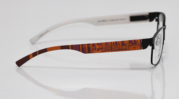 eye:max Wechselbügel 5879.06 Kunststoff Lübeck rot lila 138mm