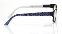 eye:max Wechselbügel 5552.02 Kunststoff Python Haut blau 135mm eye:max Wechselbügel 5552.02 Kunststoff Python Haut blau 135mm