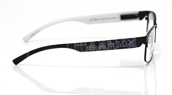 eye:max Wechselbügel 5881.04 Kunststoff Emsland schwarz 138mm