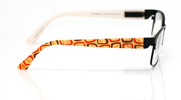 eye:max Wechselbügel 5851.02 Kunststoff Weiche Quader 60er beige orange 135mm