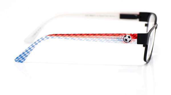 eye:max Wechselbügel 5829.18 Kunststoff Fußball rot weiß blau 135mm